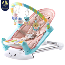 Coax baby artifact Baby rocking chair Soothing chair Newborn baby cradle Recliner Coax sleep with baby artifact rocking bed