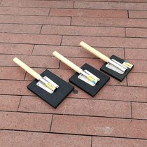 Tile floor slab floor tile tapping plate rubber hammer tapping plate pavement pavement pavement tile