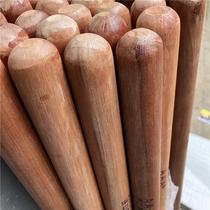 Solid Wood hoe handle shovel wooden handle hoe wooden handle round mouth wooden stick shovel head integrated solid wood handle imported Locust Wood