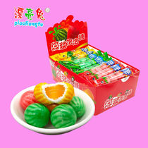 Beautiful rabbit popping pulp sandwich Watermelon Bubble Gum nostalgic snacks chewing gum children candy 3-60