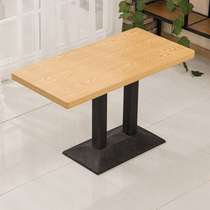 Milk tea cold drink Cafe dessert snack bar burger restaurant fast food restaurant table and chair combination iron horn chair