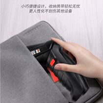 Electric screwdriver charging multi-function household small screwdriver Mini electric screwdriver gun Lithium electric flashlight drill tool