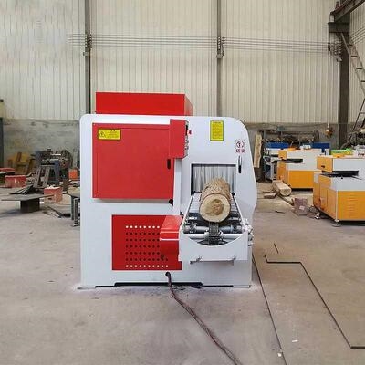 Large horizontal log multi-piece saw automatic feed log cutting machine woodworking machinery up and down square multi-piece saw machine