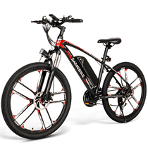 samebike 26 Inch Electric Bike 350W Motor Moped Bikes 48V 8A