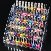 Melt glue shelf floor-to-floor beauty pupil Wall cosmetics display placement small multi-function storage box finishing grid pendulum