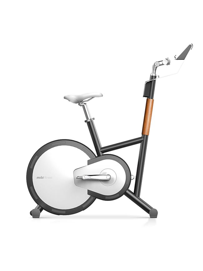 Mobi intelligent exercise bike small household silent electric magnetic control dynamic bicycle pedal fitness machine bicycle a forging