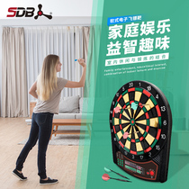 Electronic soft automatic scoring dart target plate set 15 5 inch indoor safety flying standard machine Professional competition
