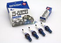 Belith BRISK quadrupole silver core spark plug for VespaGTSGTVS300250150125