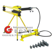 2 inch split hydraulic pipe bender manual JDW-2F split pipe bender with manual pump bracket