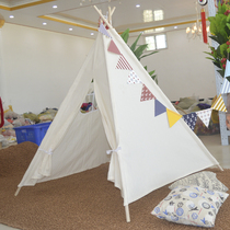 Kindergarten reading area small tent childrens book corner doll home decoration home game house decoration creative photography