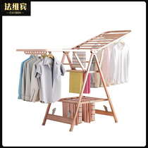 Aluminum alloy drying rack floor folding indoor balcony baby clothes rack household drying rack barbershop towel rack