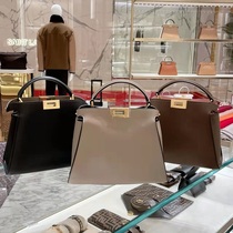 Overseas Purchase Special Price New Peekaboo Metal Lock Small Cat Bag Hand Single Shoulder Inclined Satchel Bag