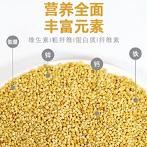 Bird Grain New Yellow Barn Small And Medium Parrot Feed Bird Food With Shell Millet Tiger Peel Mysterious Peony food 5 catties