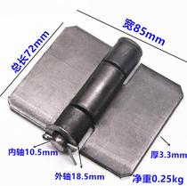 Thick welding hinge door compartment hinge release hinge thick iron heavy hinge folding 180 degrees flat open