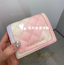 CHARLESKEITH GRADIENT CARD BAG WOMAN SMALL CK OFFICER NET WALLET MINI MAGNESITE CHAIN BAG 50701179