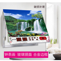 Landscape painting meter box perpetual calendar decoration painting living room electric gate box decoration shielding box landscape watch painting