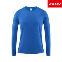 ZXUV speed dry dress 120g autumn male and female slip sleeve square outdoor running fitness T shirt