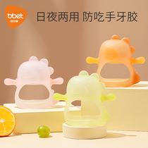 Baby tooth rubber baby grinding tooth stick to eat hands and bite the baby can bite silicone toy 0 1 year old