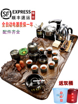 Golden Cooktop Official Flagship Store Tea Set of tea Set Home Living room Full automatic Sheung Shui integrated Kung Fu tea table Burn