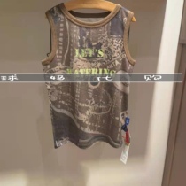 jnby JNBY jiangnam cloth childrens clothing 2021 summer baby children knitted vest YL5000010