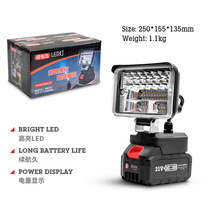 Charging emergency light outdoor lighting high-light camping lamp ultra-long life portable work lamp multi-function emergency light