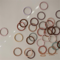 Danish mushie baby baby round petals pearl tooth gum appeasing grinders ring silica gel decorative ring bracelet