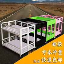 Portable foldable stall car outdoor stall rack night market durable display rack market event promotion trolley