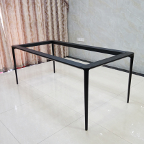 Italian rock plate dining table feet Household small household Marble dining table feet Rounded dining table legs Office bracket Desktop