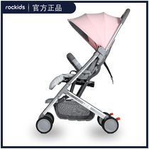 Export baby stroller super light simple folding portable baby hand push pocket umbrella car can sit in summer