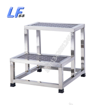 Hospital check Double three floors Foot Stool Home Clinic Two Three-step Stainless Steel Bench Ladder Bench Small Stairs