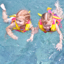 2021BUCKY baby dinosaur life jacket children swimming float vest baby snorkeling equipment vest