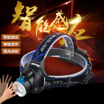 Flashlight ultra-bright light charging head light headlight Wearing Fishing Light Night Fishing Light LED Outdoor lamp waterproof