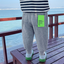 Childrens wear baby casual pants 2021 Autumn New Korean boys sports long pants