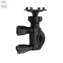 Visual anchor fish display bracket universal buckle 4 3 base spear fish fishfinder display Pole Display screen fixed card holder