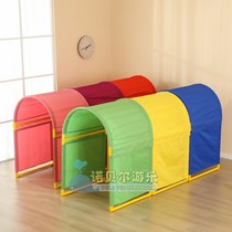 Indoor home children sunshine rainbow tent tunnel crawler early education baby kindergarten baby drill hole toy