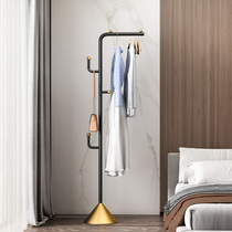 Will-style Light Lavish Art Hanging Hanger Floor Bedroom Home Iron Art Clothes Rack Hones Guan Guan Vertical Simple Cloakhat Rack