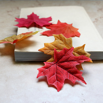 Great Sage photography props simulation Maple Leaf flower ornaments photography auxiliary props shooting background