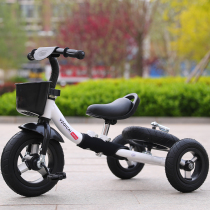 Original colorful new childrens three-wheeled treadmill without foot slide car two-wheeled balance car deformation combination stroller