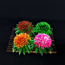 Hotel restaurant cold sashimi dish decoration sushi Dahlia Japanese and Korean cuisine embellishment plate flower and grass plate decoration