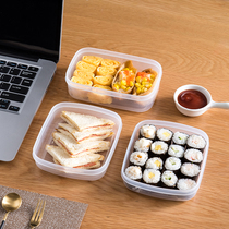 Japanese imported sandwich bento box picnic box sushi fruit sealed fresh box lunch box refrigerator storage box