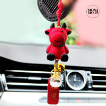 Newborn baby's fetal hair preservation baby's fetal hair souvenir car pendant homemade fetal hair cinnabar bottle full moon gift