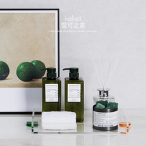 Koket Ke Nordic model room bathroom set accessories toilet sink decoration props aromatherapy painting