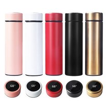 High-grade ml stainless steel bullet thermos thermos bottle small fresh super boiling water bottle Office small capacity high-value