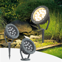 Led outdoor waterproof photo-tree light Landscape Spotlight Bird Nest Seven Colorful Inserts Light Grass Terrace Lamp Villa courtyard Shoeback lamp