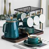 Coffee cup exquisite ceramics European style small luxury household simple Nordic ins afternoon tea set coffee set