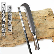 Yangjiang Pure Handcrafted Forged with small firewood knife Outdoor agricultural garden Pruning Knife with Chopped Bamboo Knife Spring Steel Chopped Tree Knife Sickle