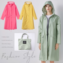 2021 new electric car raincoat female full body summer wear fashion adult long poncho single coat waterproof