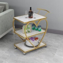 Drinks Beverage Tea Trolley Mobile 4s Hotel Bar KTV Restaurant Trolley Holder Dining Car