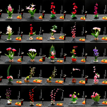 Plate decoration plate decoration flowers simulation sashimi platter dishes Creative mood small ornaments Hotel flower restaurant cold dishes
