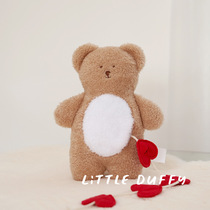 In the way Little Duffy Korean ins pet dog leak food toys foreign trade Original Single sleep love bear bear